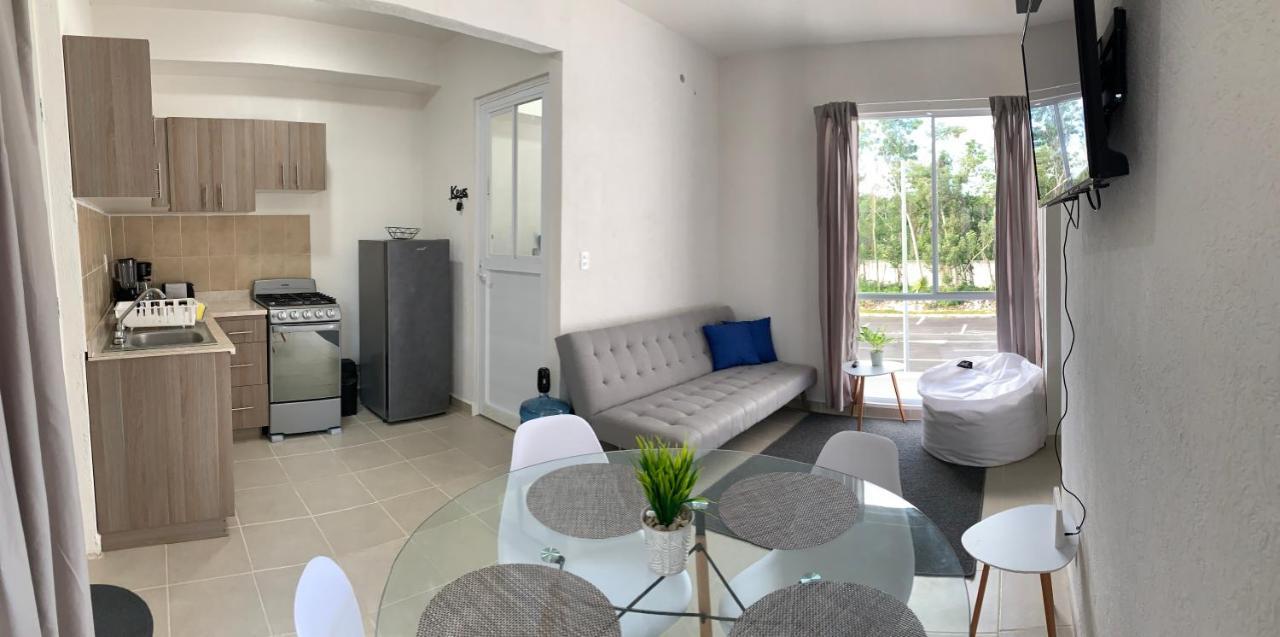 Departamento Vacacional 2 Habitaciones Vista A La Alberca By Eita Κανκούν Εξωτερικό φωτογραφία