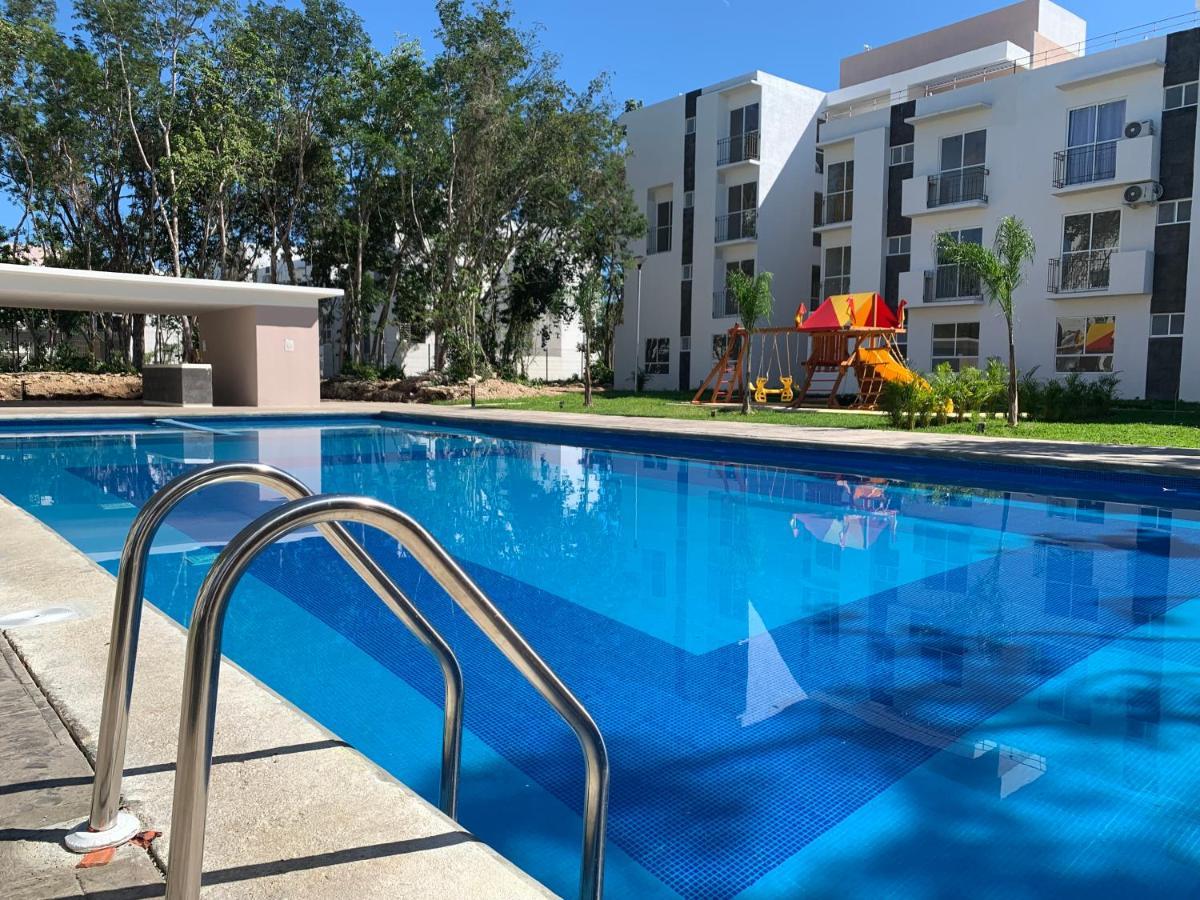 Departamento Vacacional 2 Habitaciones Vista A La Alberca By Eita Κανκούν Εξωτερικό φωτογραφία